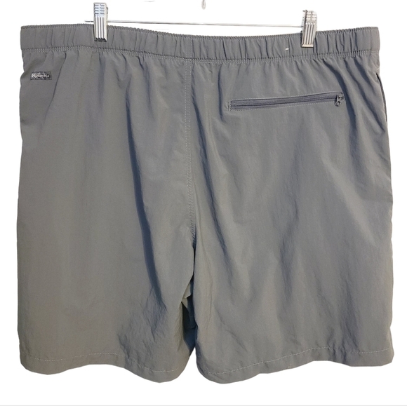 Columbia | Women's Gray/Blue Omni-Shade Hiking Shorts (Size XL or 8L) - Picture 14 of 14